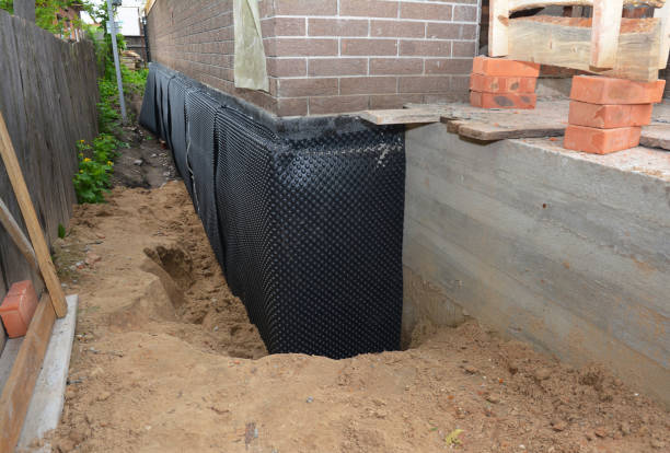 Crawl space vapor barrier installation in Lockport, KY